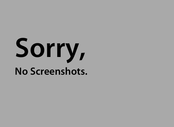 No Screenshots